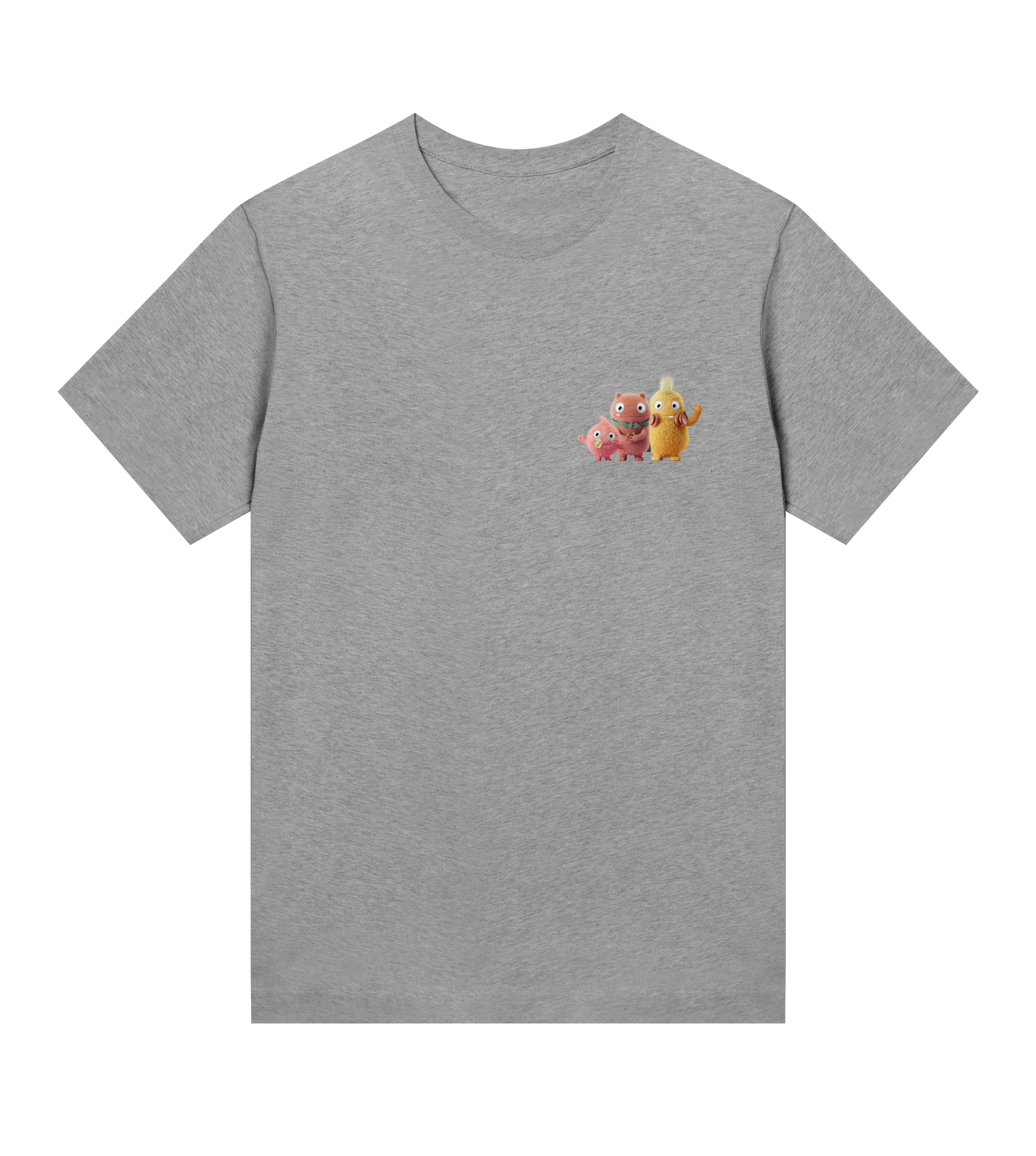 Womens Regular Tee - 3 friends on the front