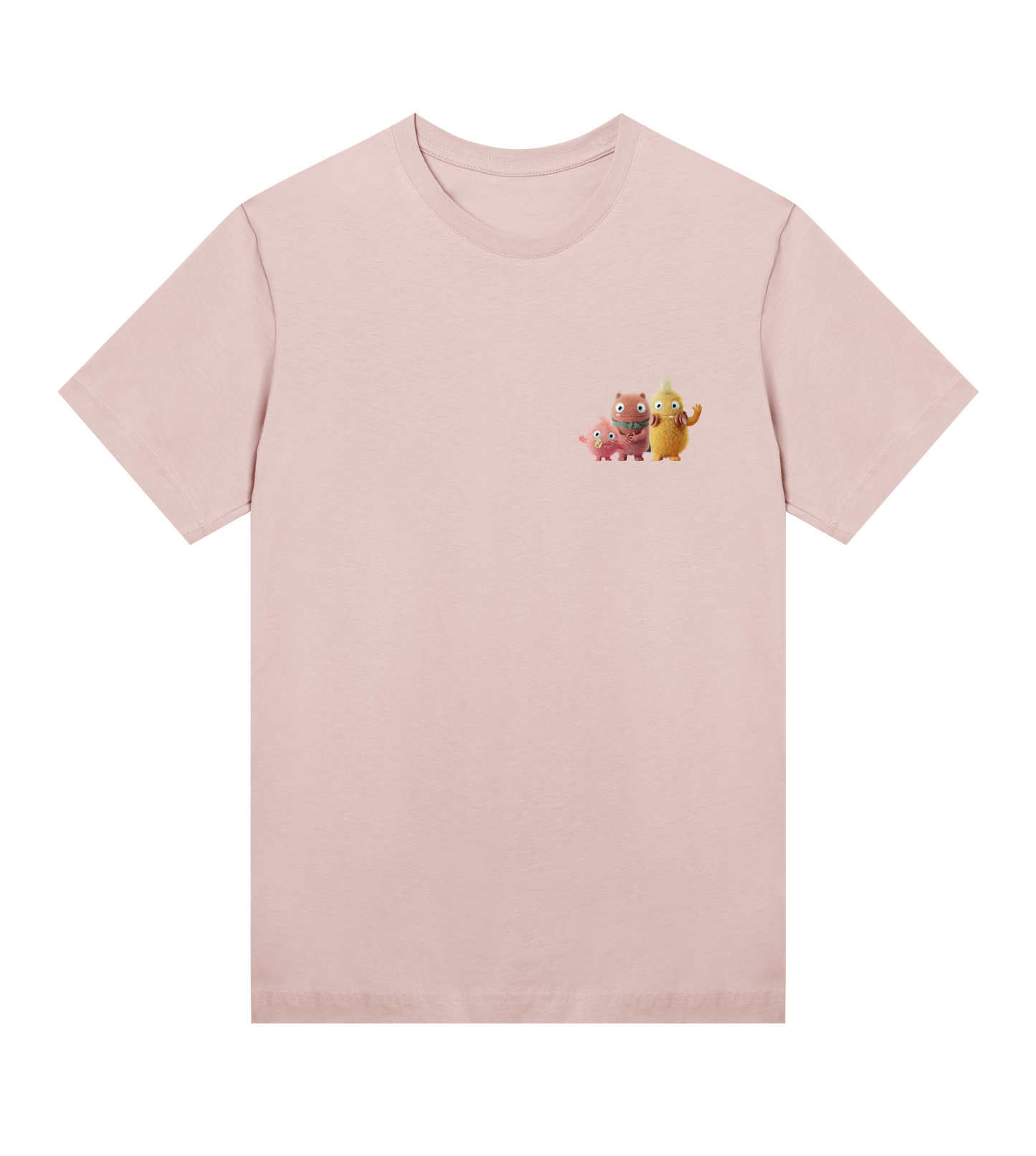 Womens Regular Tee - 3 friends on the front