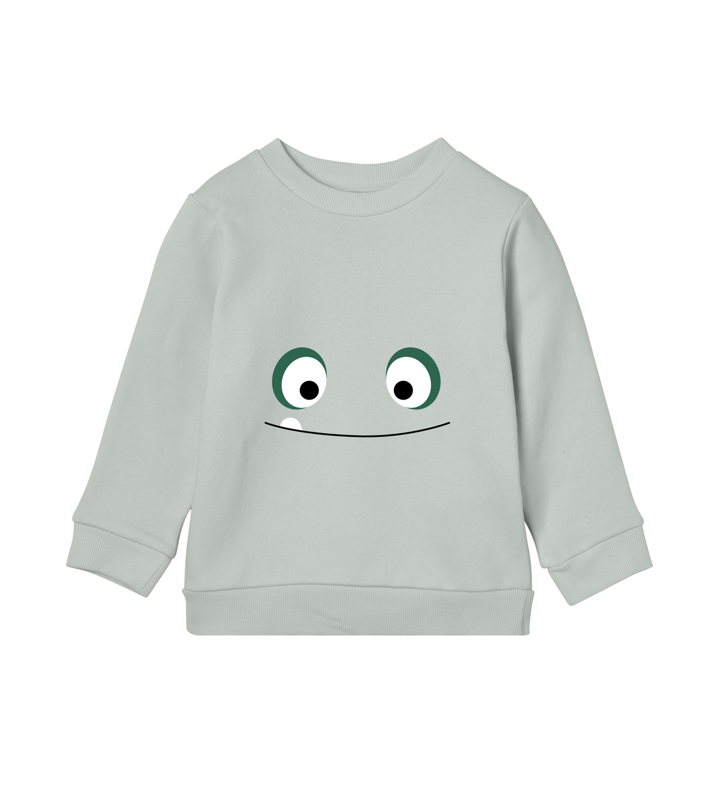 Kids Sweatshirt - Green Face