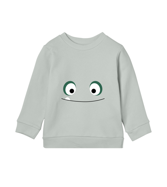 Kids Sweatshirt - Green Face