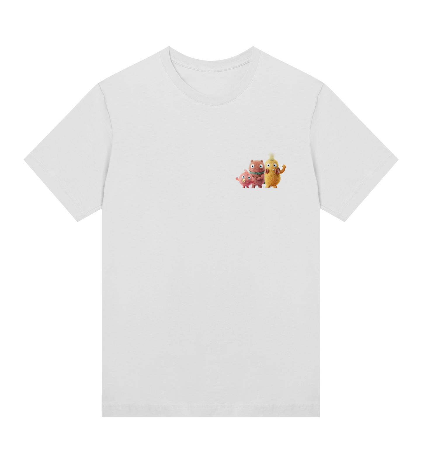 Womens Regular Tee - 3 friends on the front