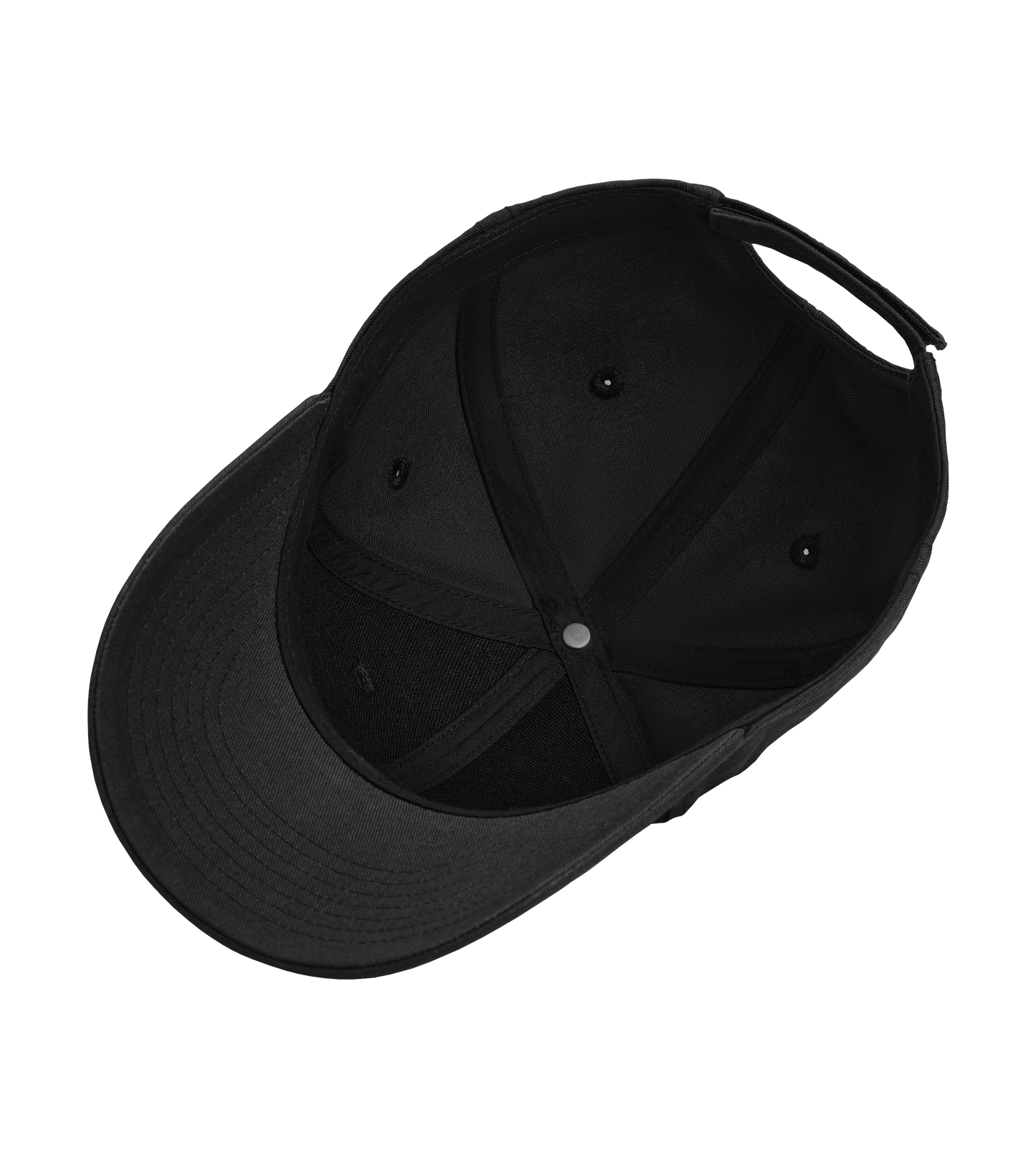 Twill Baseball Cap - Black