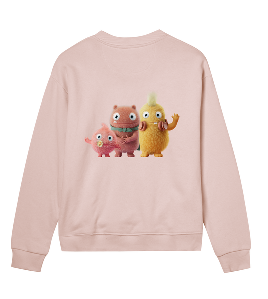 Womens Regular Sweatshirt - 3 Friends